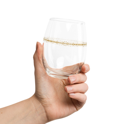 Stemless Wine Glass - The Gold Luxe Collection