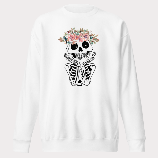 Blooming Bones Unisex Sweatshirt