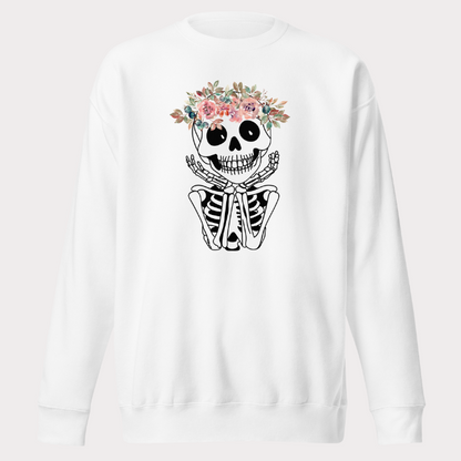 Blooming Bones Unisex Sweatshirt