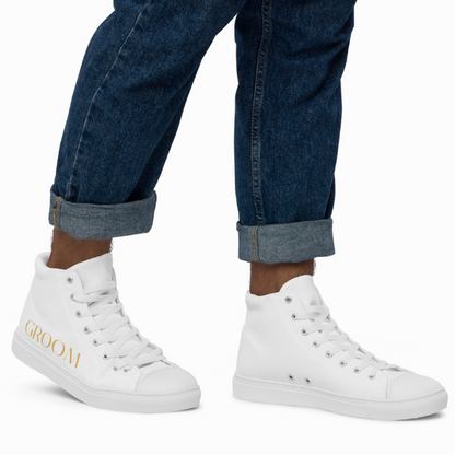 Groom High Top Canvas Shoes