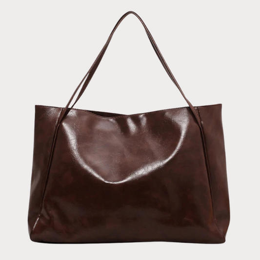 Large Soft Leather Shoulder Bag