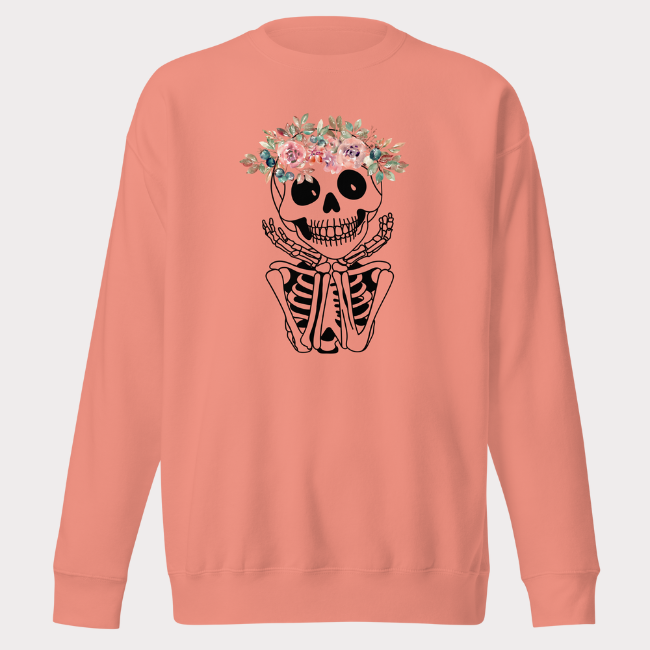 Blooming Bones Unisex Sweatshirt