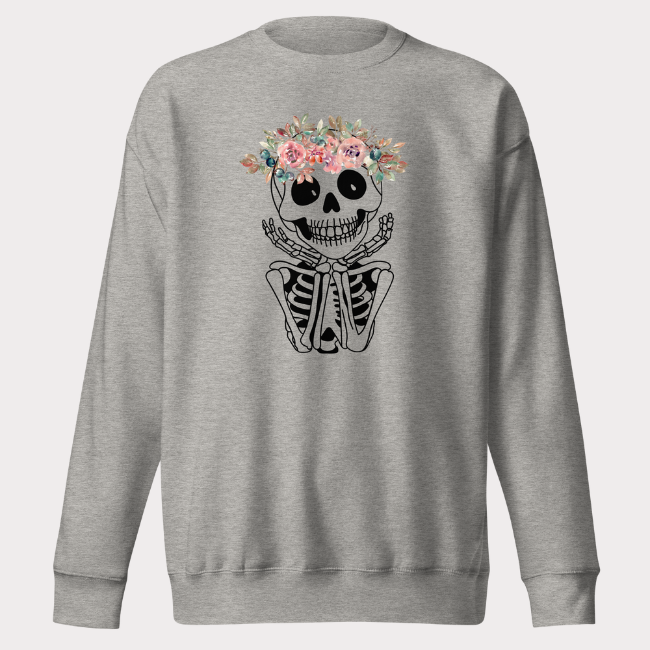 Blooming Bones Unisex Sweatshirt