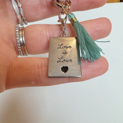 Pride Flag Purse Charm