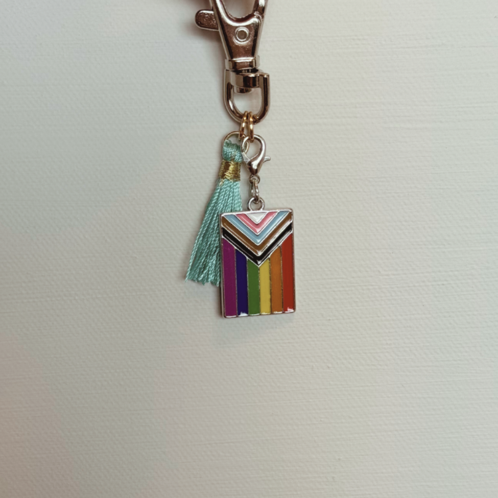 Pride Flag Purse Charm
