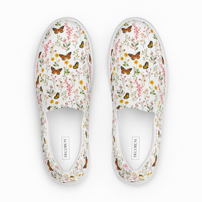 Women’s Canvas Butterfly Garden Shoes