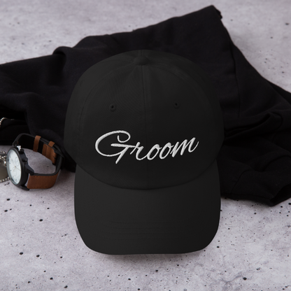 Groom Baseball Cap Hat