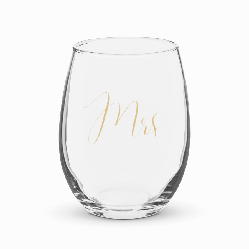 Mrs Wine Glass