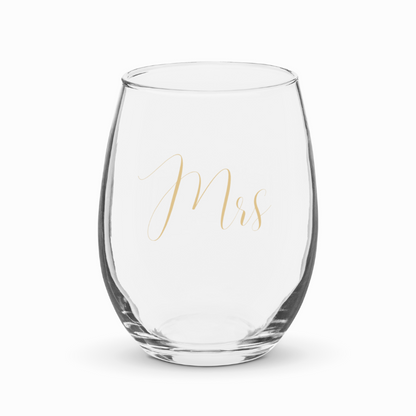 Mrs Wine Glass