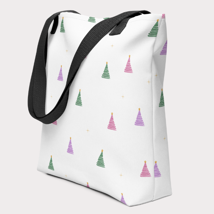 Colorful Trees Tote bag