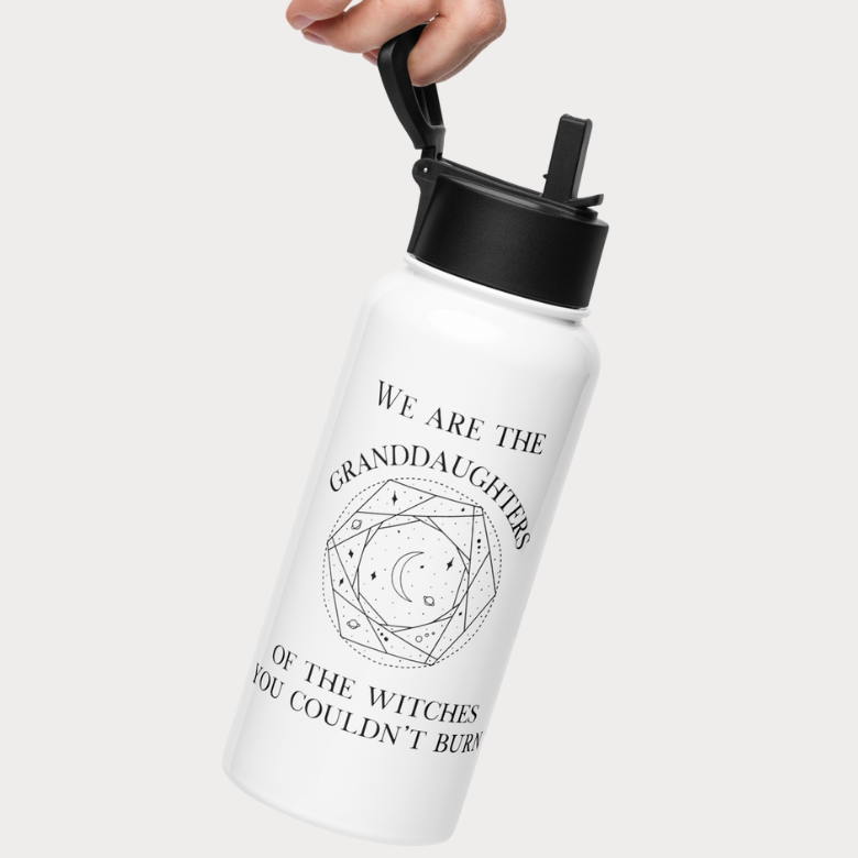 Granddaughters of Witches Stainless Steel Water Bottle