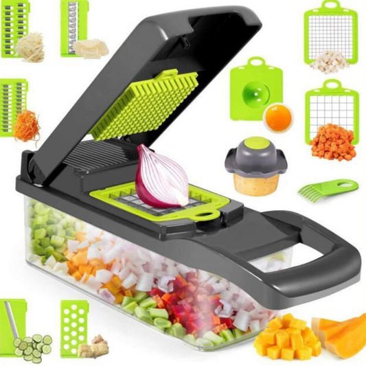 Vegetable Chopper - 12 In 1 Multifunction Food Chopper