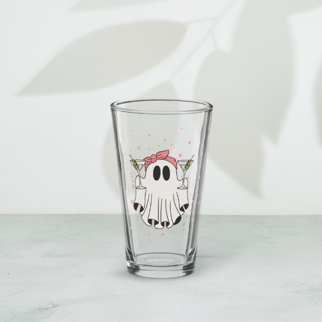 Martini Boo Pint Glass