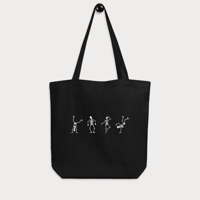 Dancing Skeletons Eco Tote Bag