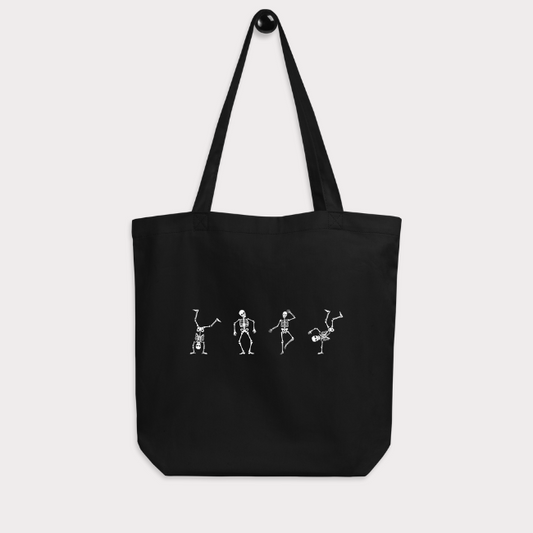 Dancing Skeletons Eco Tote Bag