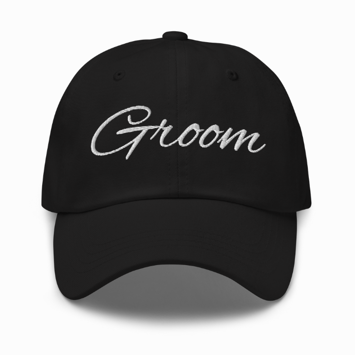 Groom Baseball Cap Hat