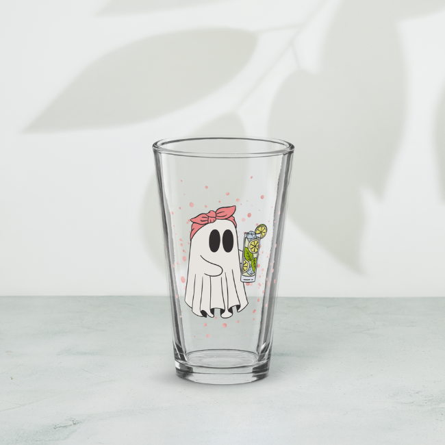 Mojito Boo Pint Glass