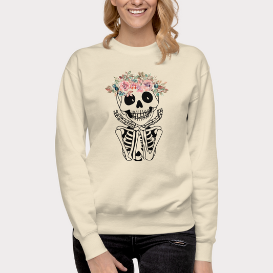 Blooming Bones Unisex Sweatshirt