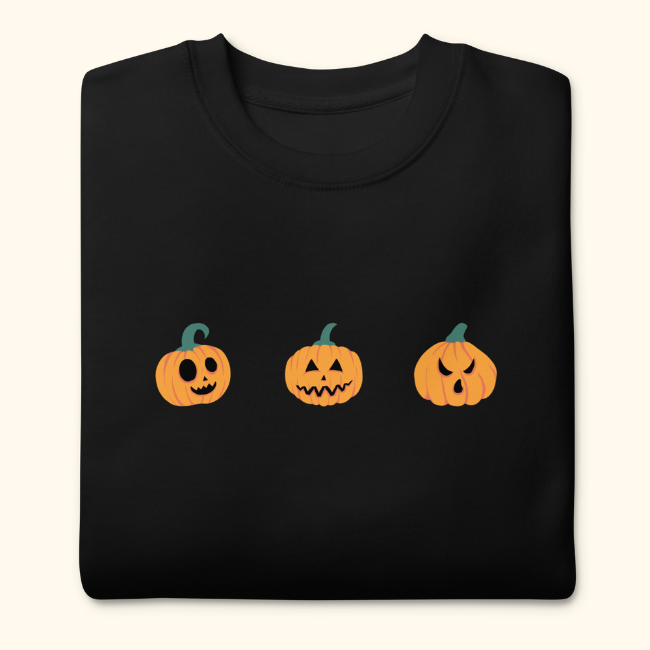 Punny Pumpkins Unisex Sweatshirt