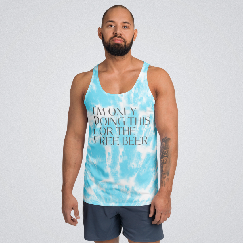 Marathon Free Beer Unisex Tank Top