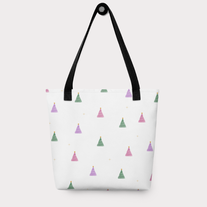 Colorful Trees Tote bag