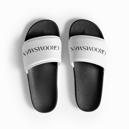 Groomsman Slip-On Slides