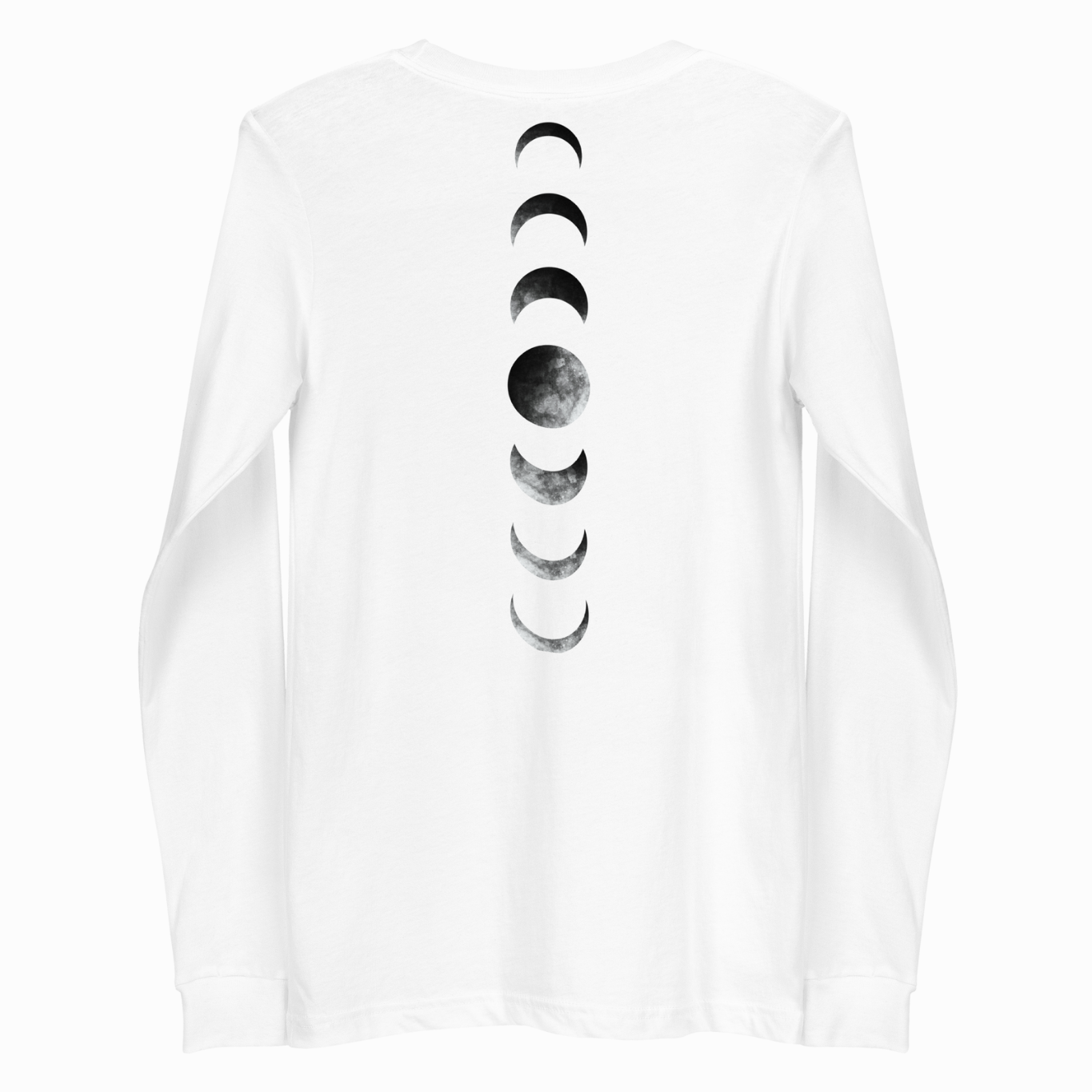 Moon Phases Long Sleeve Tee - Unisex