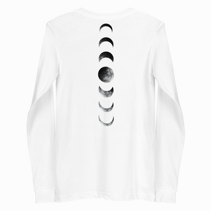 Moon Phases Long Sleeve Tee - Unisex