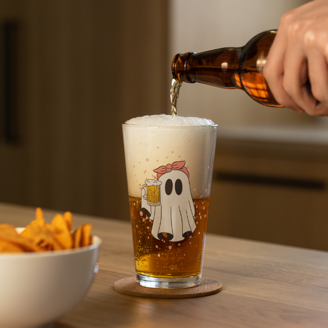 Beer Boo Pint Glass