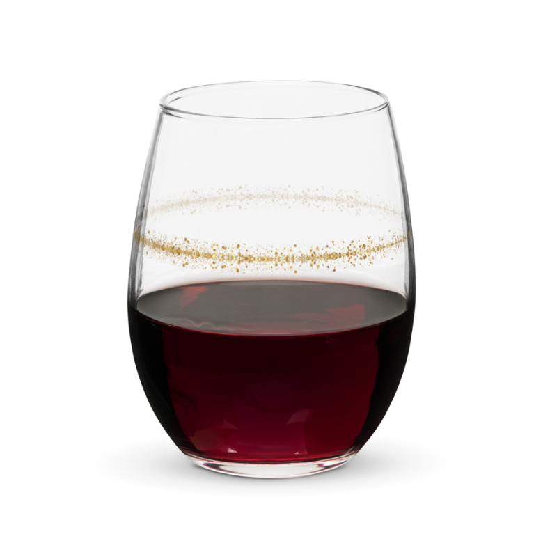 Stemless Wine Glass - The Gold Luxe Collection