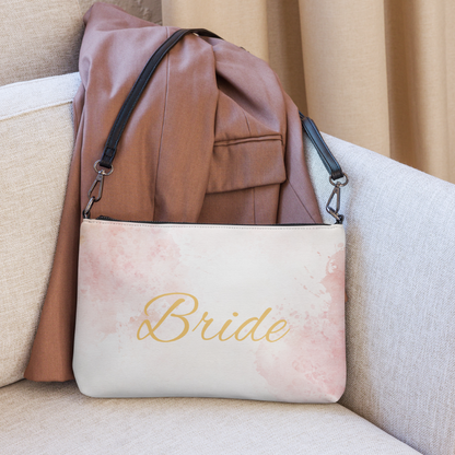 Bride Crossbody Purse - Pink Burst