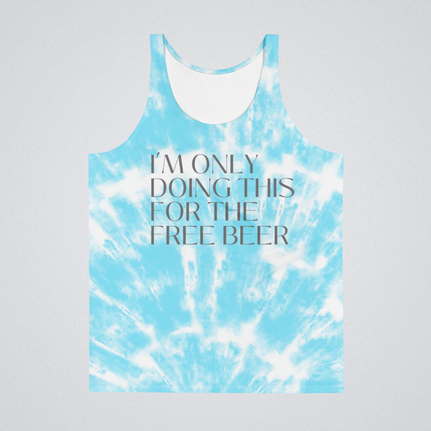 Marathon Free Beer Unisex Tank Top