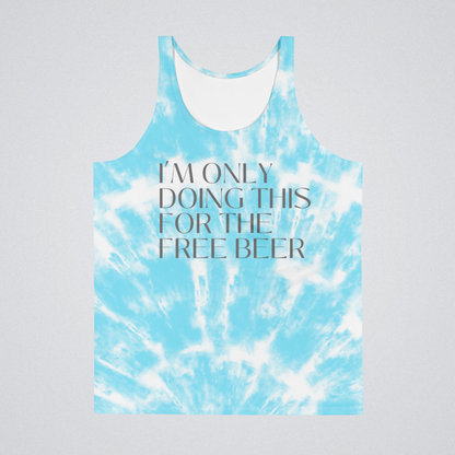 Marathon Free Beer Unisex Tank Top