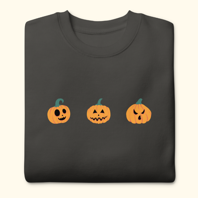 Punny Pumpkins Unisex Sweatshirt