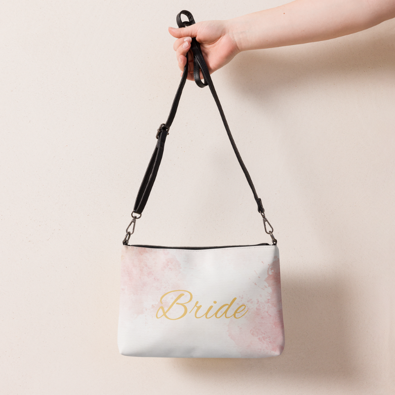 Bride Crossbody Purse - Pink Burst