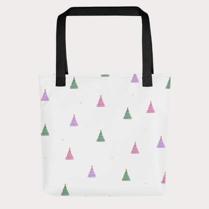 Colorful Trees Tote bag