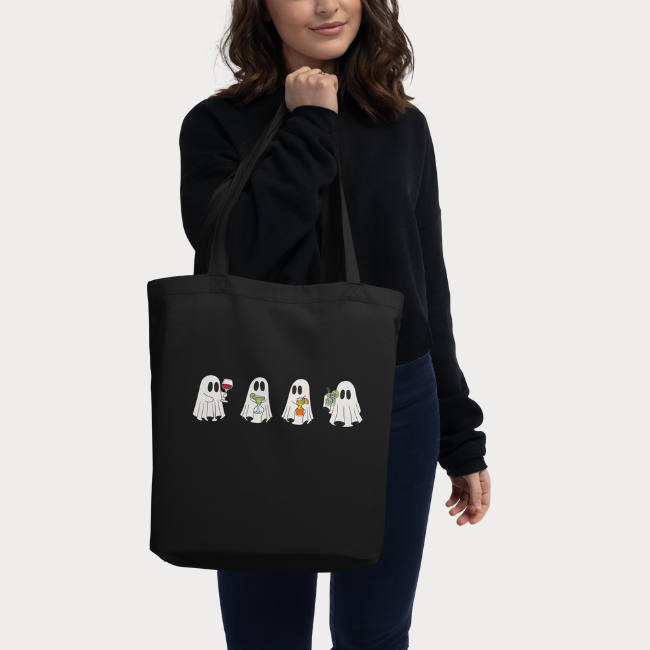 Boozy Boos Eco Tote Bag