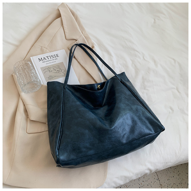 Large Soft Leather Shoulder Bag