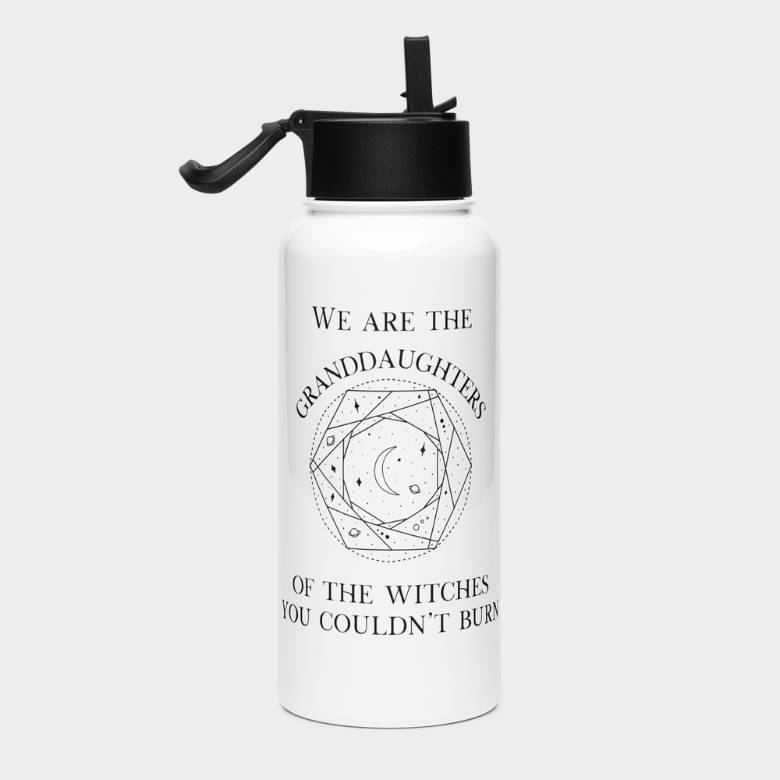 Granddaughters of Witches Stainless Steel Water Bottle