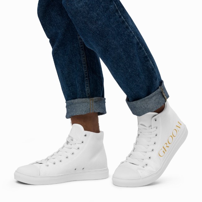 Groom High Top Canvas Shoes