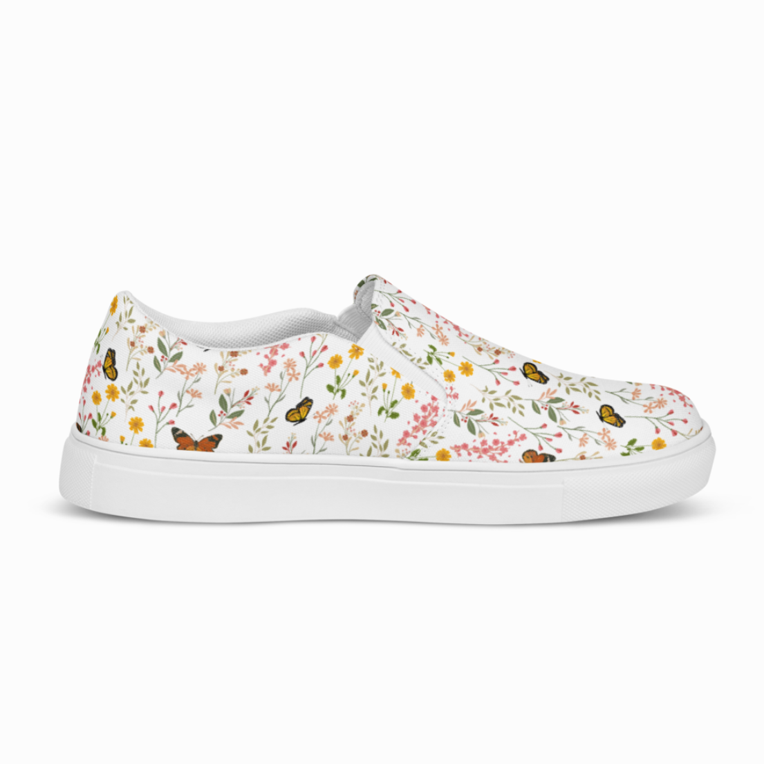 Women’s Canvas Butterfly Garden Shoes