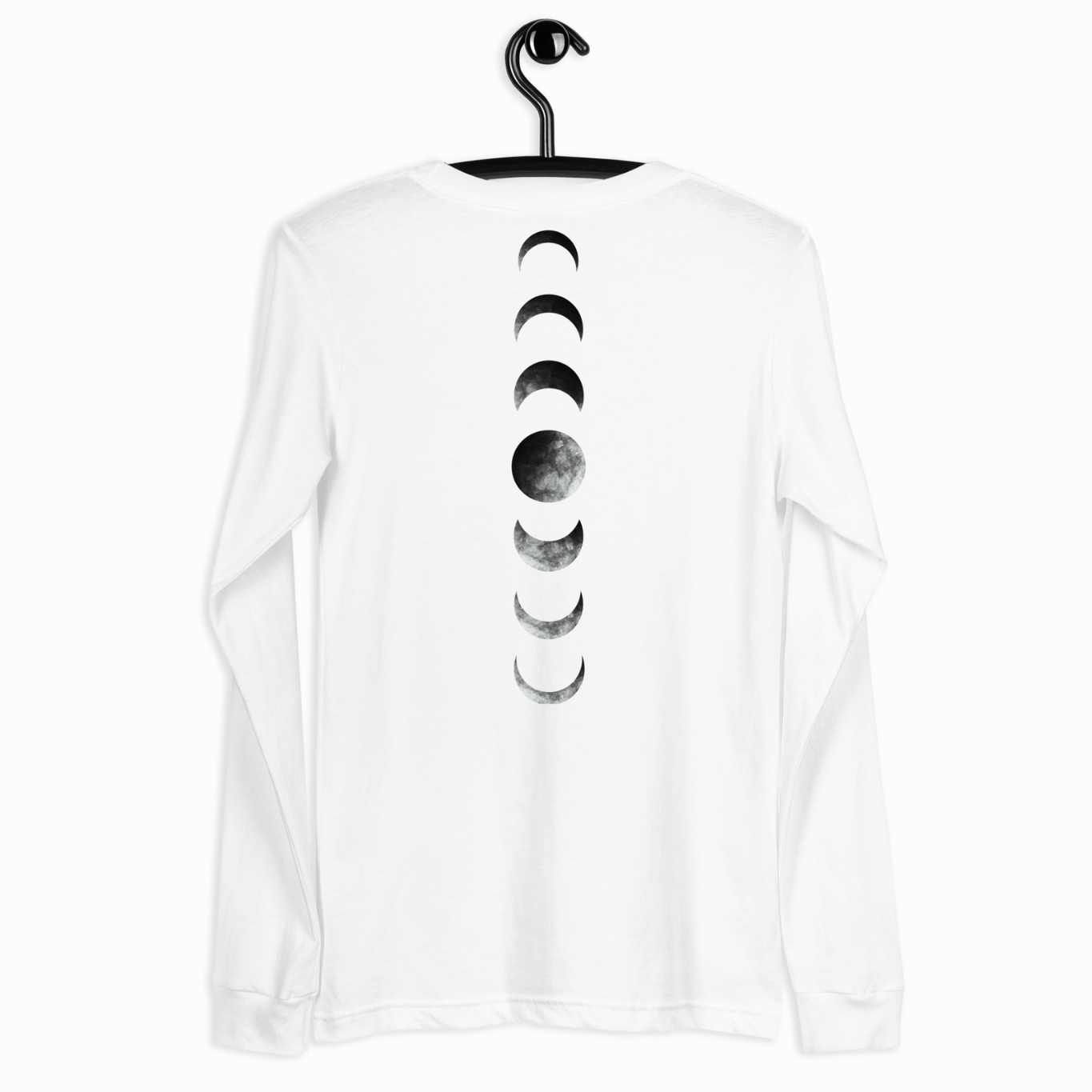 Moon Phases Long Sleeve Tee - Unisex