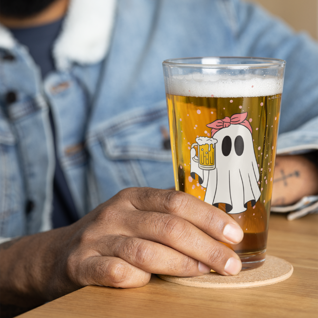 Beer Boo Pint Glass