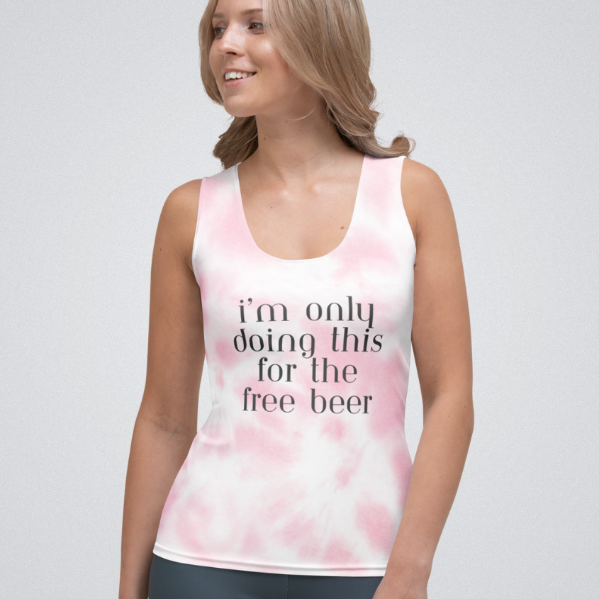 Marathon Free Beer Tank Top | Decorum