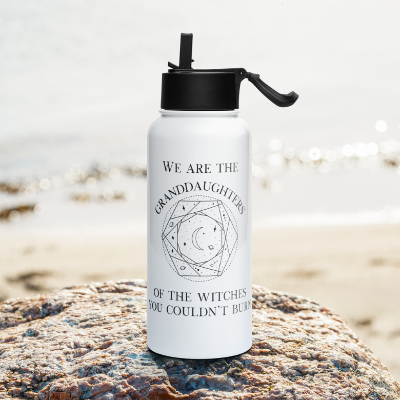 Granddaughters of Witches Stainless Steel Water Bottle