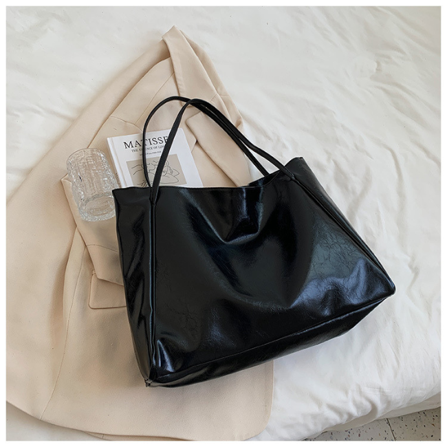 Large Soft Leather Shoulder Bag