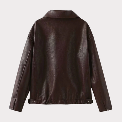 Faux Leather Jacket