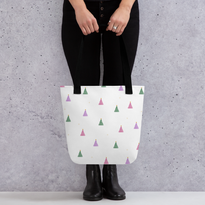 Colorful Trees Tote bag