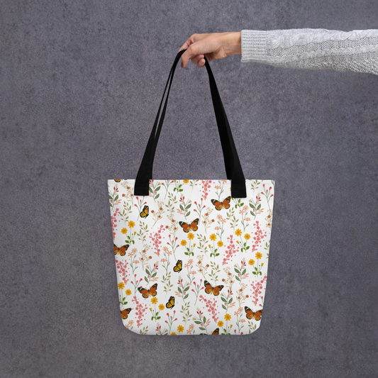 Butterfly Garden Tote Bag