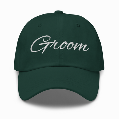 Groom Baseball Cap Hat